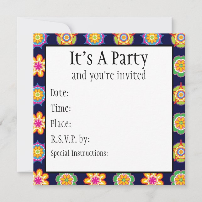 Fiesta Invitation (Front)