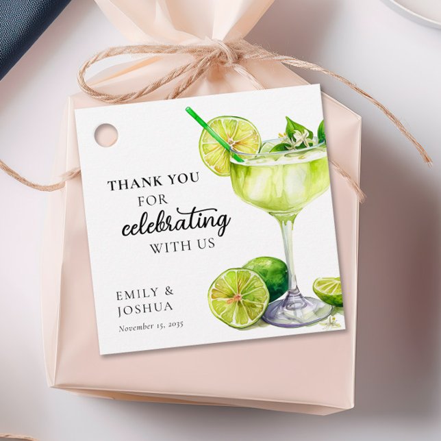 Fiesta Margarita Couples Shower Favour Tags (Creator Uploaded)