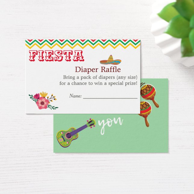 Fiesta mexicaine Baby shower charmant Déchets Raff (Bureau)