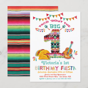 Fiesta mexicaine la Grande Invitation de 1er Anniv