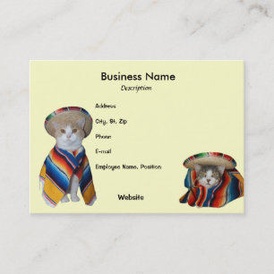Fiesta/Mexican/Hispanic Theme Business Card