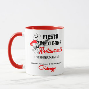 Fiesta Mexicana Restaurant, Chicago, IL Mug