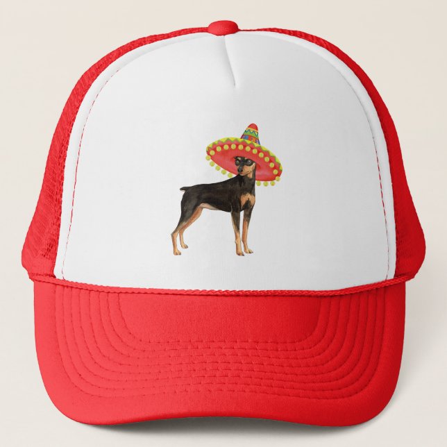 Fiesta Min Pin Trucker Hat (Front)