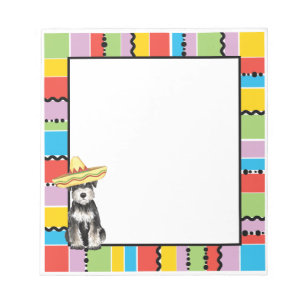 Fiesta Miniature Schnauzer Notepad