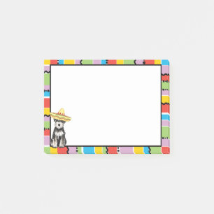Fiesta Miniature Schnauzer Post-it Notes