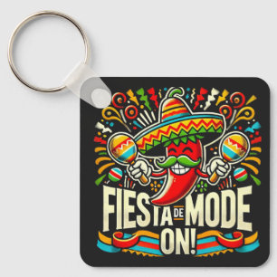 fiesta mode on! keychain