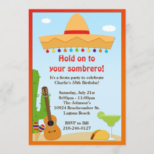 Fiesta Party Invitation