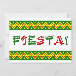 fiesta party invitation