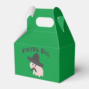 Fiesta Pig Favor Box