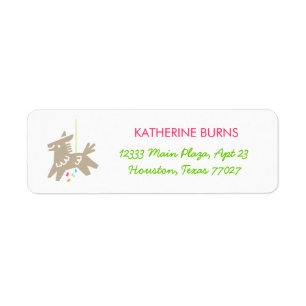 Fiesta Piñata - Festive Address Labels