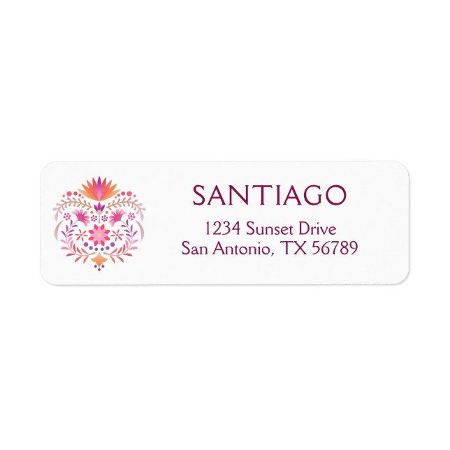 Fiesta Pink Birthday Shower Wedding (Front)