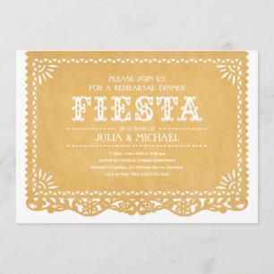 Fiesta Rehearsal Dinner Invitations
