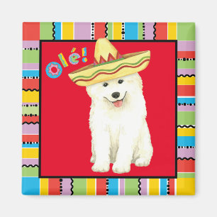 Fiesta Samoyed Magnet