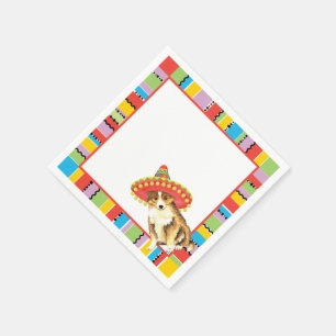 Fiesta Sheltie Napkin