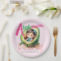 Fiesta Sinorita Baby Girl Shower Partyware Pink