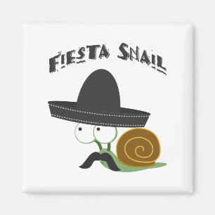 Fiesta Snail Magnet