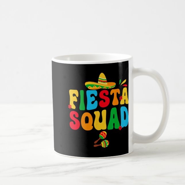 Fiesta Squad Bride Bridesmaid My Final Fiesta Bach Coffee Mug (Right)