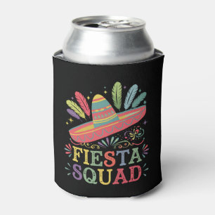 Fiesta Squad Cinco de Mayo Family Matching Can Cooler
