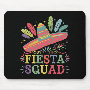 Fiesta Squad Cinco de Mayo Family Matching Mouse Pad