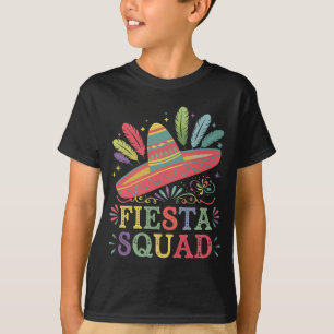 Fiesta Squad Cinco de Mayo Family Matching T-Shirt