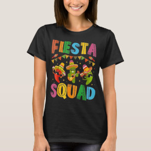 Fiesta Squad Cinco De Mayo for Men Women & Kids T-Shirt