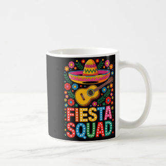 Fiesta Squad Cinco De Mayo Lets Fiesta Mexican Men Coffee Mug