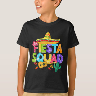 Fiesta squad cinco de mayo matching family mexican T-Shirt