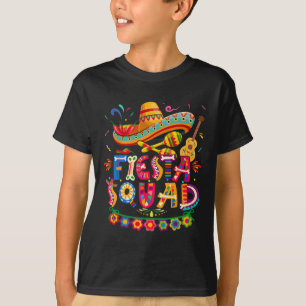Fiesta Squad Cinco De Mayo Tee Mexican Party Cinco