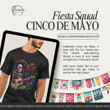 Fiesta Squad Cinco de Mayo Unisex T-Shirt