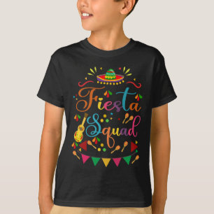 Fiesta Squad Family Matching Cinco De Mayo Men Wom T-Shirt