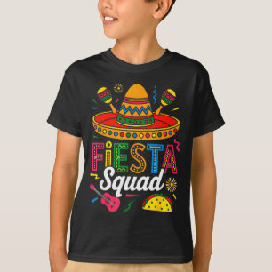 Fiesta squad funny cinco de mayo let's fiestaFiest T-Shirt