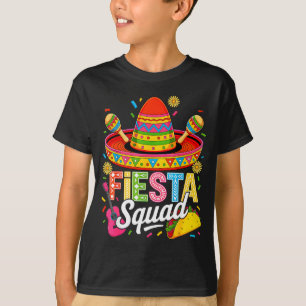 Fiesta squad funny cinco de mayo let's fiestaFiest T-Shirt