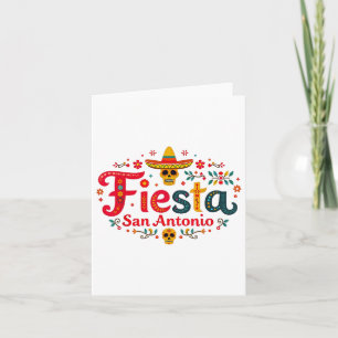 Fiesta Squad San Antonio Texas Cinco De Mayo Lets Card