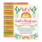 Fiesta Taco Bout A Baby Thank You Card