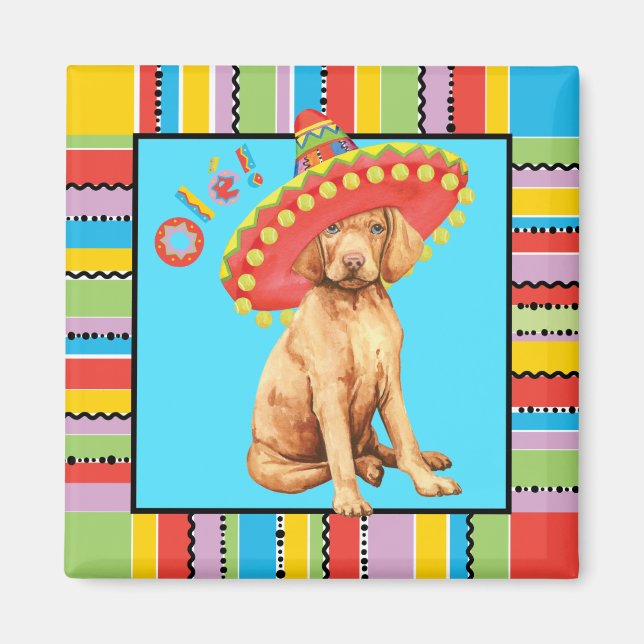 Fiesta Vizsla Magnet (Front)