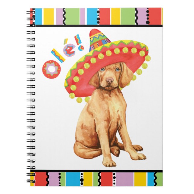 Fiesta Vizsla Notebook (Front)