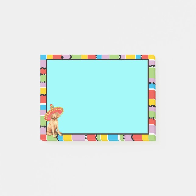 Fiesta Vizsla Post-it Notes (Front)