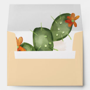 Fiesta   Watercolor Bridal Shower Envelope