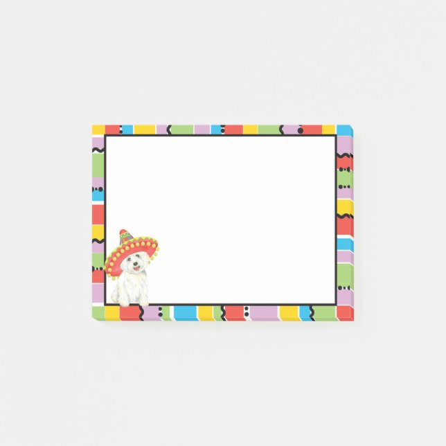 Fiesta Westie Post-it Notes (Front)