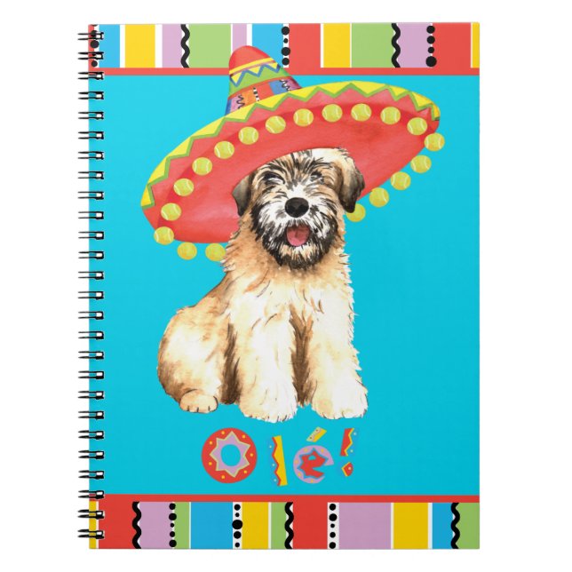 Fiesta Wheaten Notebook (Front)
