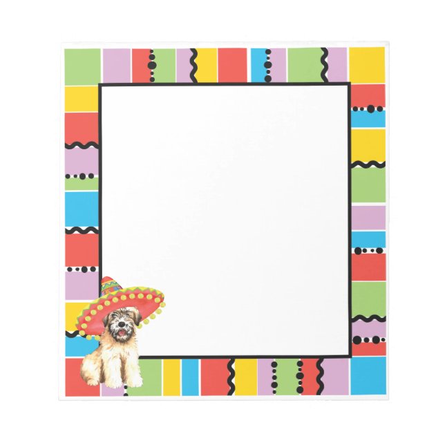 Fiesta Wheaten Notepad (Front)