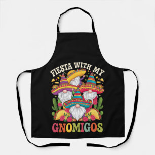Fiesta With My Gnomigos Gnome Cinco De Mayo Apron