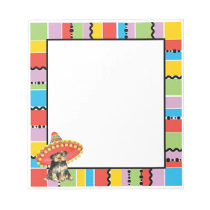 Fiesta Yorkie Notepad