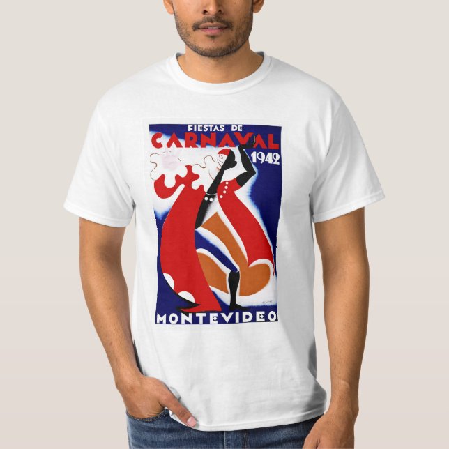 Fiestas de Carnaval ~ Montevideo T-Shirt (Front)