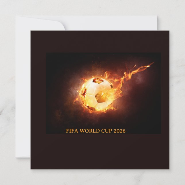 FIFA WORLD CUP 2026  INVITATION (Front)