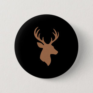Fife Life My Family Tree Has A Stand In It Deer Hu 2 Inch Round Button