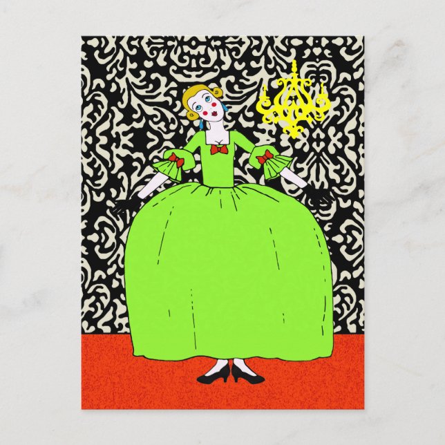 Fifi ~ CHANGER DE COULEUR Carte postale / Invitati (Devant)