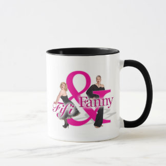 Fifi et tasse de logo de Fanny - avec des points