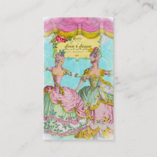 Fifi-LaRue Finery and Frippery Business Card Vivid