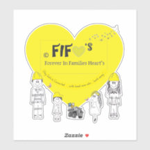 FIFO FAMILY - FIFOHEARTS STICKER